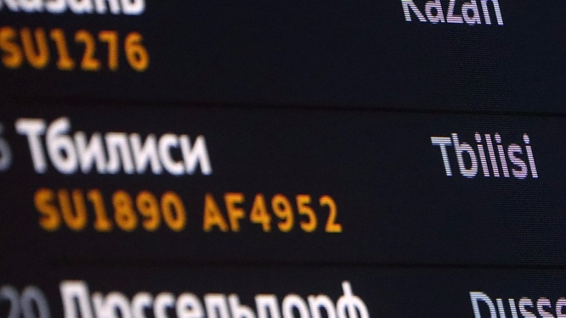 В парламенте Грузии поприветствовали возможное возобновление авиасообщения с РФ