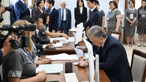 Выборы в Узбекистане: избирательные участки закрылись, идет подсчет голосов