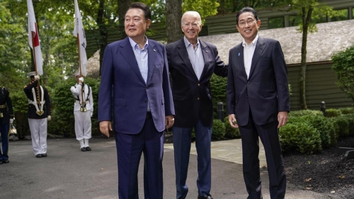 Тихоокеанский триумвират против Китая и КНДР: главы США, Южной Кореи и Японии встречаются в Кэмп-Дэвиде