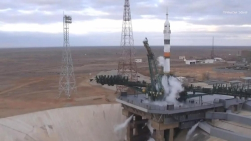 Запуск ракеты с Байконура отменили в последний момент (видео)